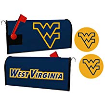 West Virginia Mountaineers Magnetic Mailbox Cover & Sticker Set