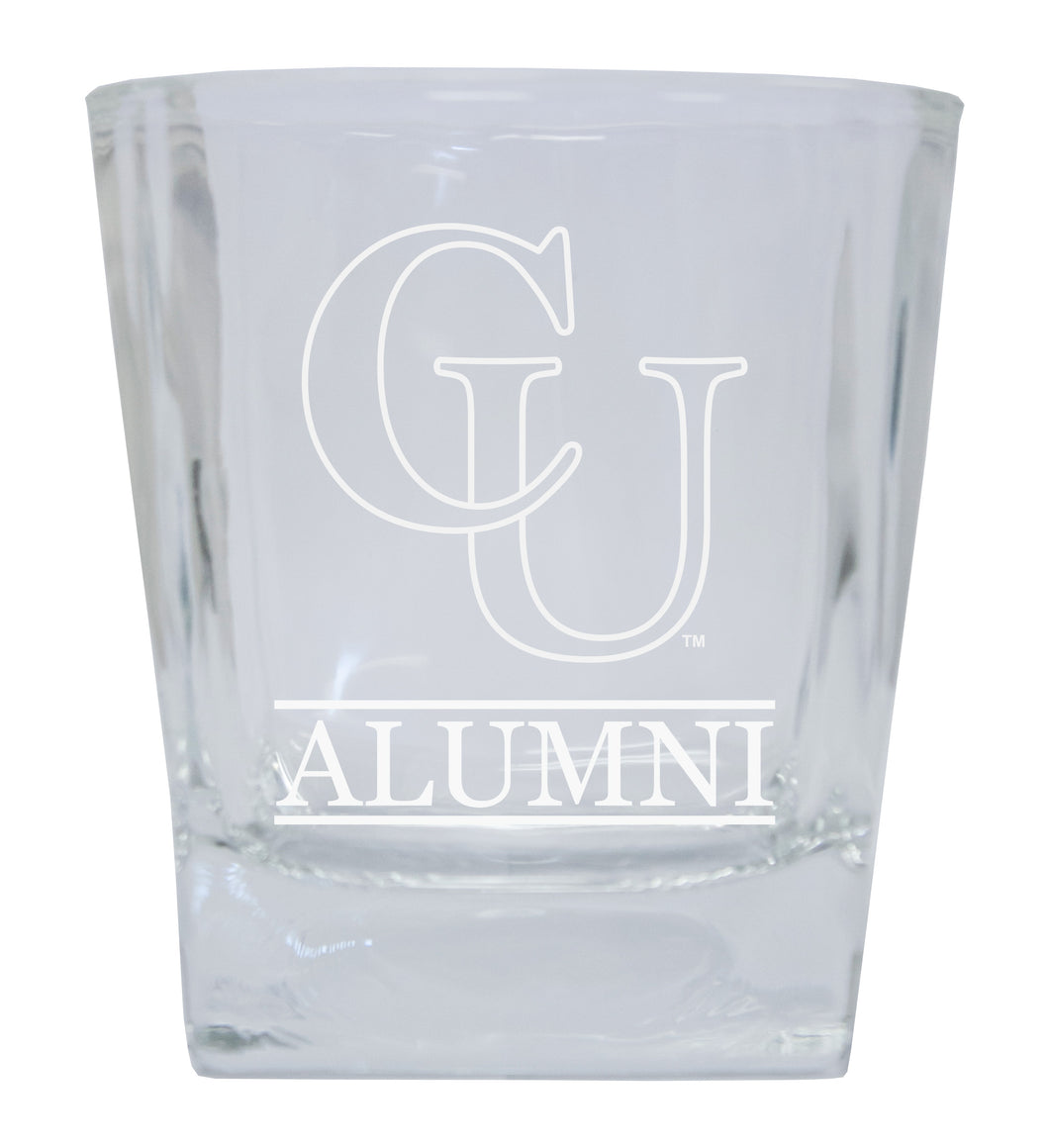 Campbell University Fighting Camels 2-Pack Alumni Elegance 10oz Etched Glass Tumbler