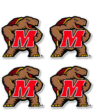 Load image into Gallery viewer, Maryland Terrapins 2 Inch Vinyl Mascot Decal Sticker
