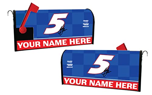 Nascar Custom Personalized #5 Kyle Larson Mailbox Cover Number Design New for 2022 with Name