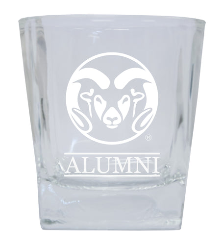 Colorado State Rams 2-Pack Alumni Elegance 10oz Etched Glass Tumbler