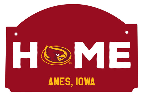 Iowa State Cyclones Wood Sign with String