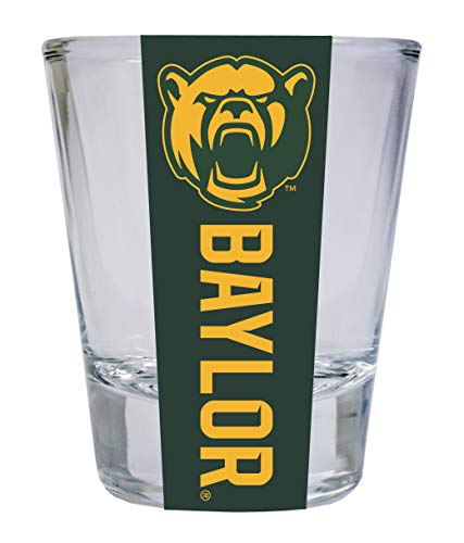 Baylor Bears NCAA Legacy Edition 2oz Round Base Shot Glass Clear