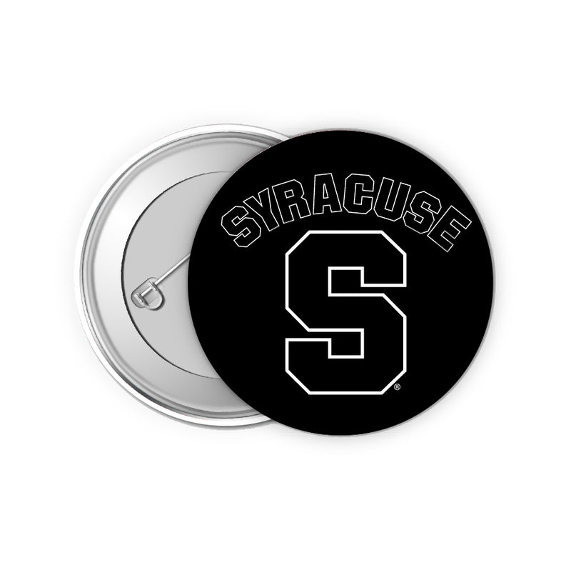 Syracuse Orange 2-Inch Button Pins (4-Pack) | Show Your School Spirit