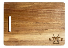 Load image into Gallery viewer, Iowa State Cyclones Classic Acacia Wood Cutting Board - Small Corner Logo

