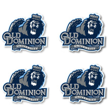 Load image into Gallery viewer, Old Dominion Monarchs 2-Inch Mascot Logo NCAA Vinyl Decal Sticker for Fans, Students, and Alumni

