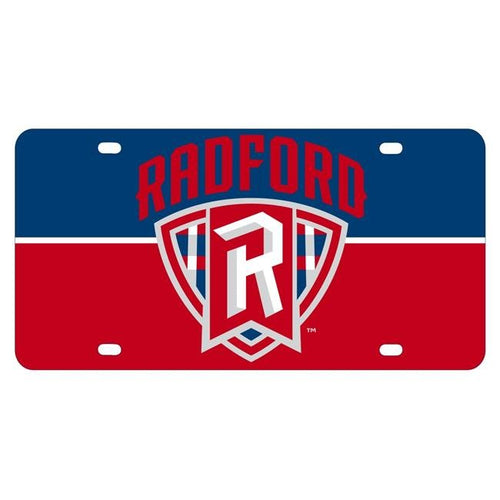 NCAA Radford University Highlanders Metal License Plate - Lightweight, Sturdy & Versatile