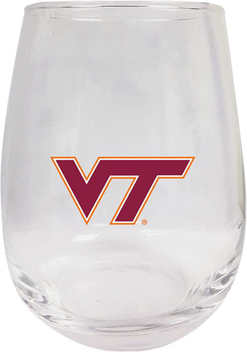 Virginia Tech Hokies Stemless Wine Glass - 15 oz. | Officially Licensed NCAA Merchandise