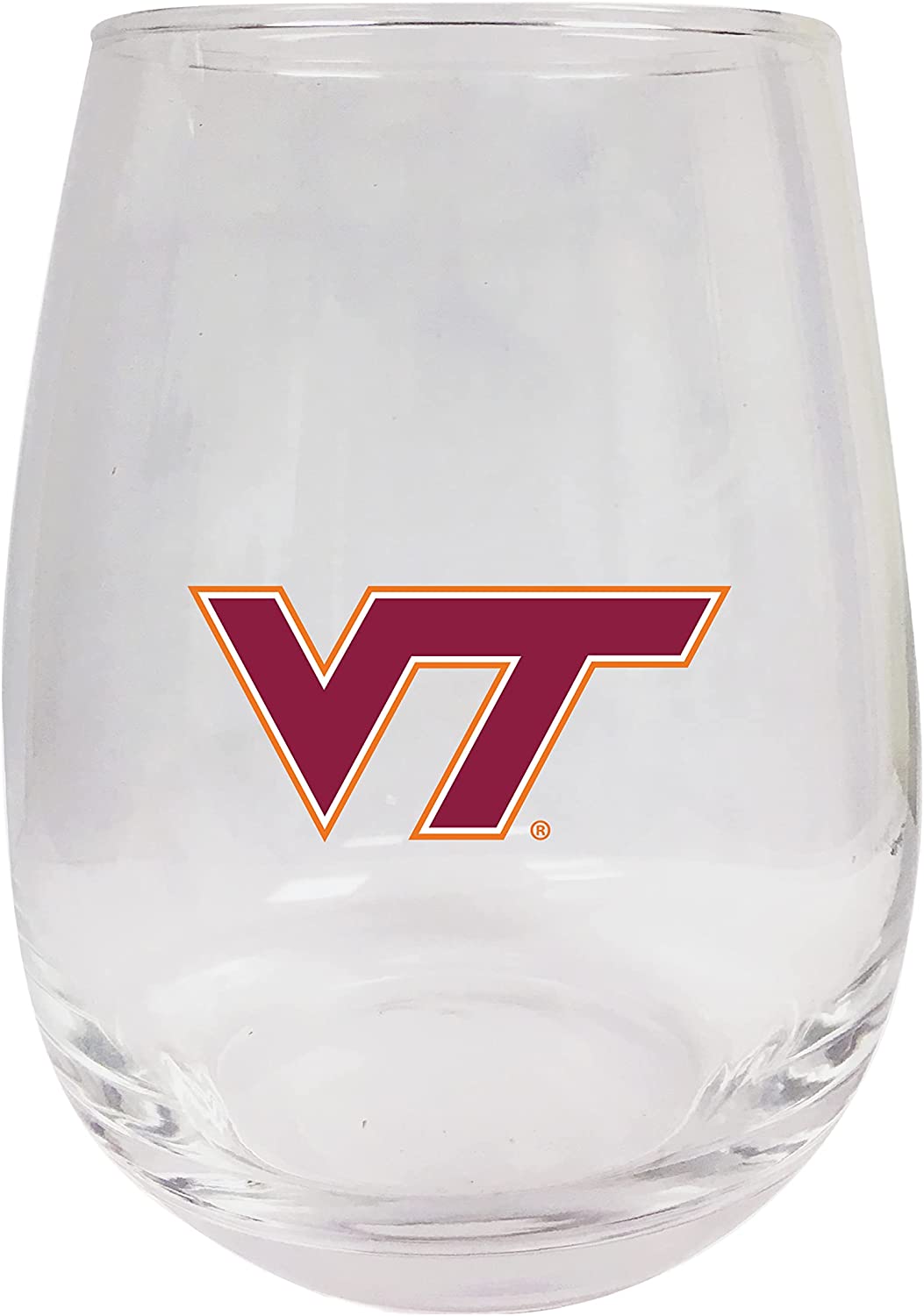 Virginia Tech Hokies Stemless Wine Glass - 15 oz. | Officially Licensed NCAA Merchandise
