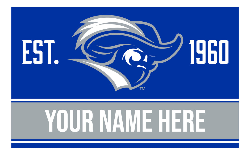 Personalized Customizable Christopher Newport Captains Wood Sign with Frame Custom Name