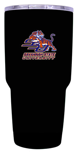 Savannah State University Mascot Logo Tumbler - 24oz Color-Choice Insulated Stainless Steel Mug
