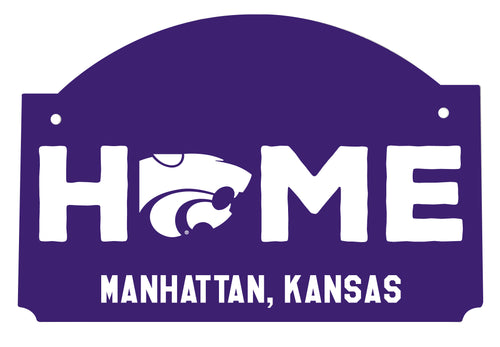 Kansas State Wildcats Wood Sign with String