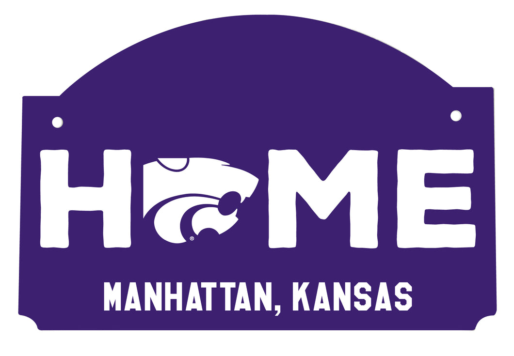 Kansas State Wildcats Wood Sign with String