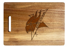 Load image into Gallery viewer, Elizabeth City State University Classic Acacia Wood Cutting Board - Small Corner Logo
