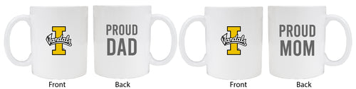 Idaho Vandals Proud Mom And Dad White Ceramic Coffee Mug 2 pack (White)