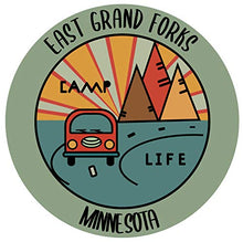 Load image into Gallery viewer, East Grand Forks Minnesota Souvenir Decorative Stickers (Choose theme and size)
