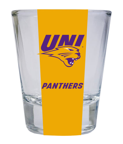 Northern Iowa Panthers NCAA Legacy Edition 2oz Round Base Shot Glass Clear