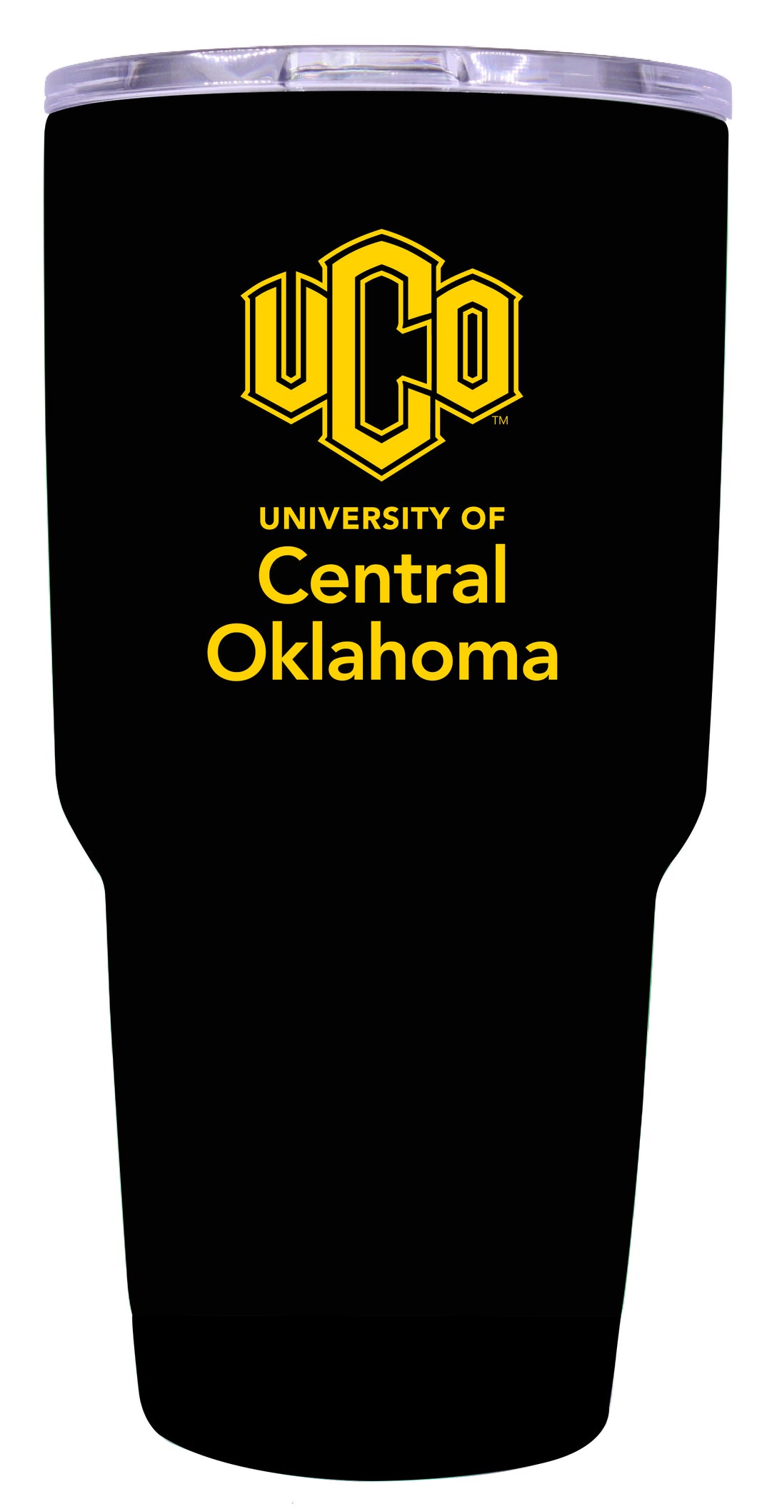 University of Central Oklahoma Bronchos Mascot Logo Tumbler - 24oz Color-Choice Insulated Stainless Steel Mug