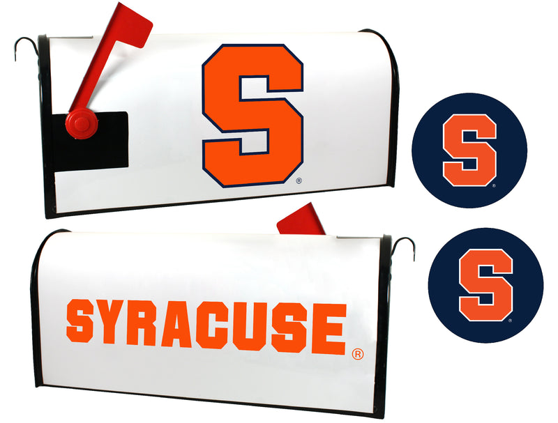 Syracuse Orange NCAA Officially Licensed Mailbox Cover & Sticker Set