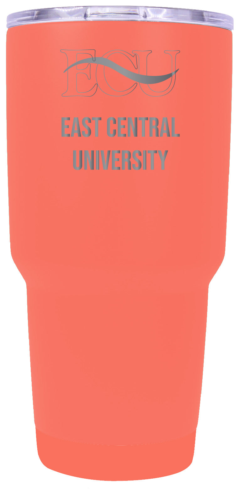 East Central University Tigers Premium Laser Engraved Tumbler - 24oz Stainless Steel Insulated Mug Choose Your Color.
