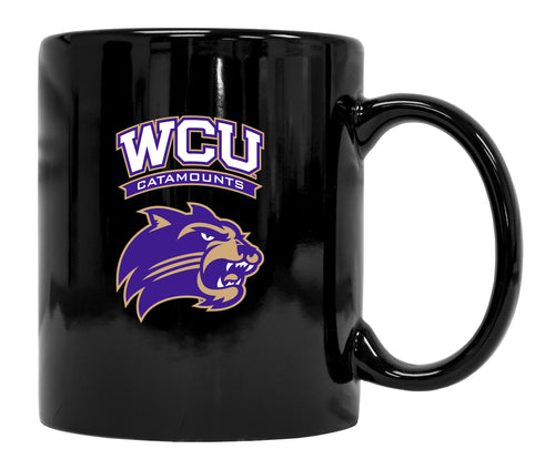 Western Carolina University Black Ceramic NCAA Fan Mug (Black)