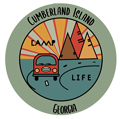 Cumberland Island Georgia Souvenir Decorative Stickers (Choose theme and size)