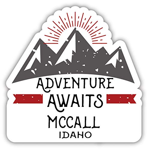 Mccall Idaho Souvenir Decorative Stickers (Choose theme and size)