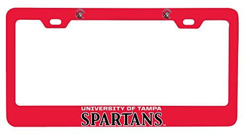 NCAA University of Tampa Spartans Alumni License Plate Frame - Colorful Heavy Gauge Metal, Officially Licensed