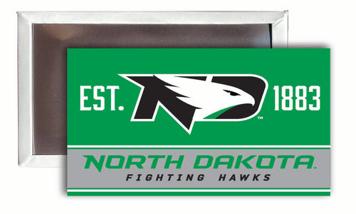 North Dakota Fighting Hawks  2x3-Inch NCAA Vibrant Collegiate Fridge Magnet - Multi-Surface Team Pride Accessory Single Unit
