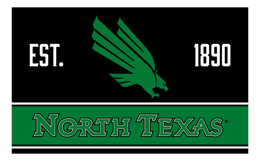 North Texas Wood Sign with Frame