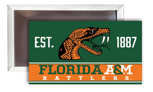 Florida A&M Rattlers  2x3-Inch NCAA Vibrant Collegiate Fridge Magnet - Multi-Surface Team Pride Accessory Single Unit