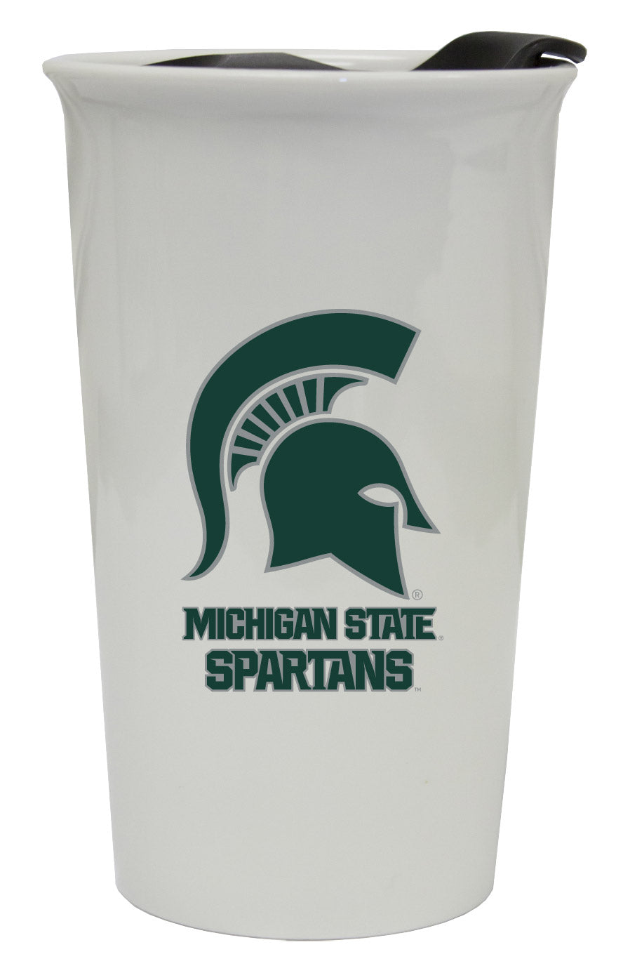 Michigan State Spartans Double Walled Ceramic Tumbler
