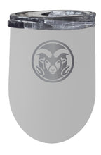 Load image into Gallery viewer, Colorado State Rams NCAA Laser-Etched Wine Tumbler - 12oz  Stainless Steel Insulated Cup
