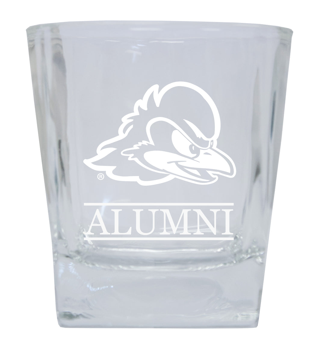 Delaware Blue Hens Alumni Elegance - 5 oz Etched Shooter Glass Tumbler 2-Pack