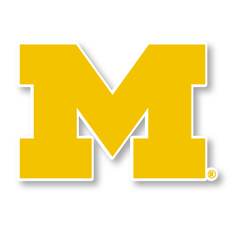 Michigan Wolverines 2-Inch Mascot Logo NCAA Vinyl Decal Sticker for Fans, Students, and Alumni