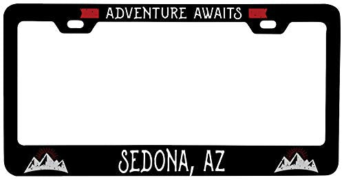 R and R Imports Sedona Arizona Vanity Metal License Plate Frame