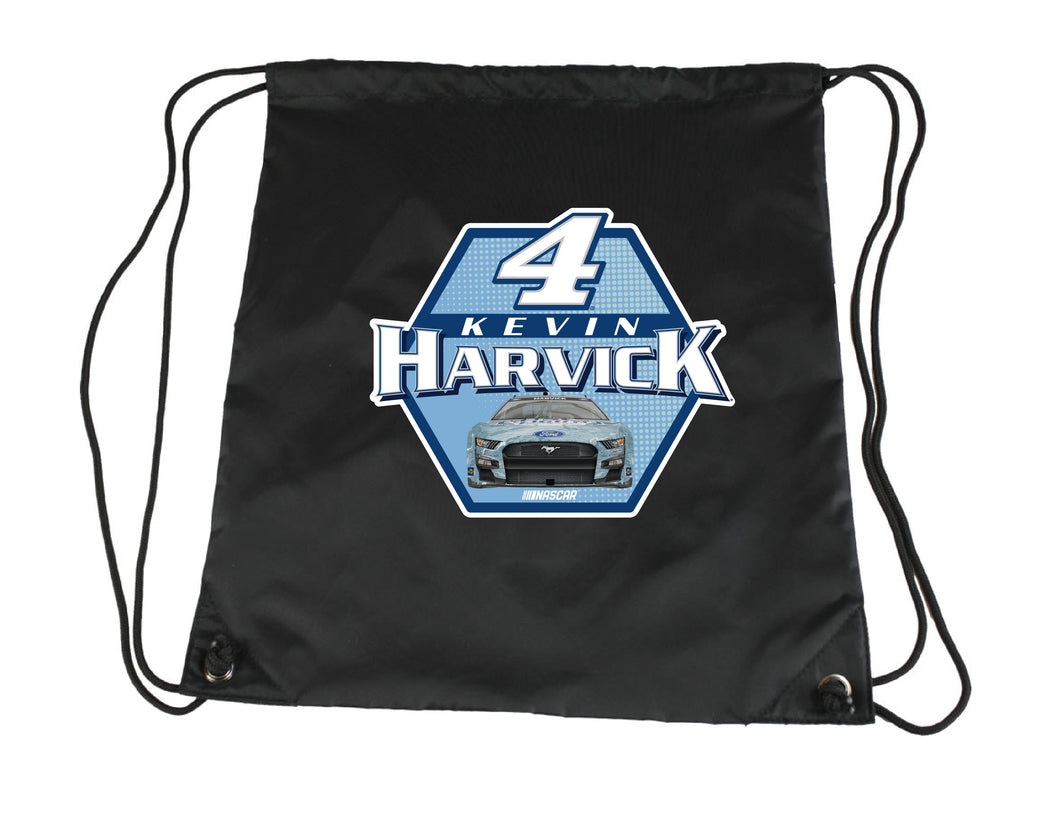 #4 Kevin Harvick Officially Licensed Nascar Cinch Bag with Drawstring