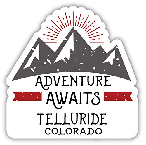 Telluride Colorado Souvenir 4 Inch Vinyl Decal Sticker