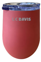 Load image into Gallery viewer, UC Davis Aggies NCAA Laser-Etched Wine Tumbler - 12oz  Stainless Steel Insulated Cup
