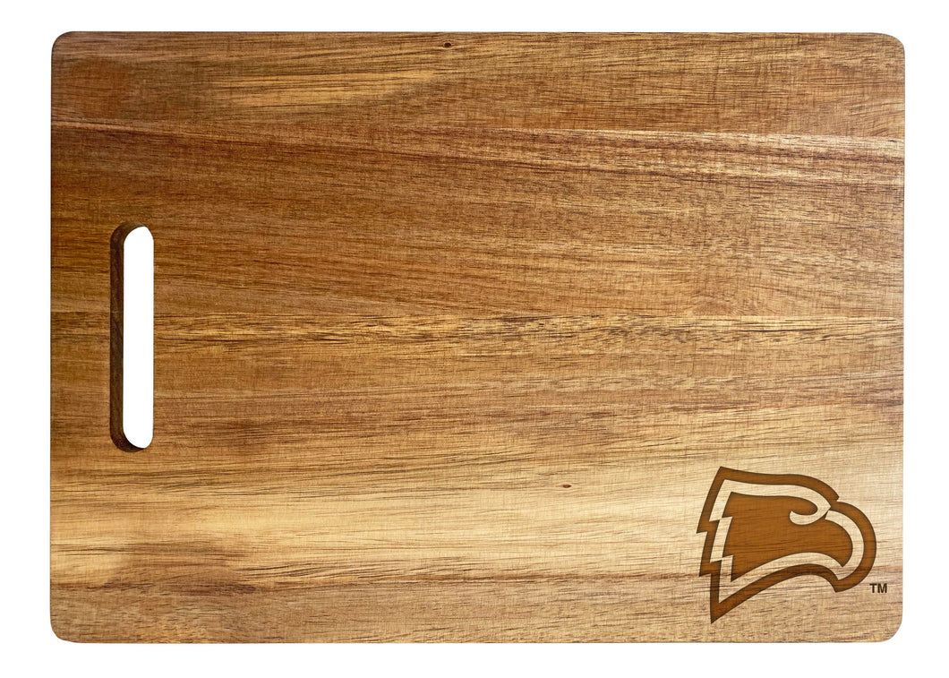Winthrop University Classic Acacia Wood Cutting Board - Small Corner Logo