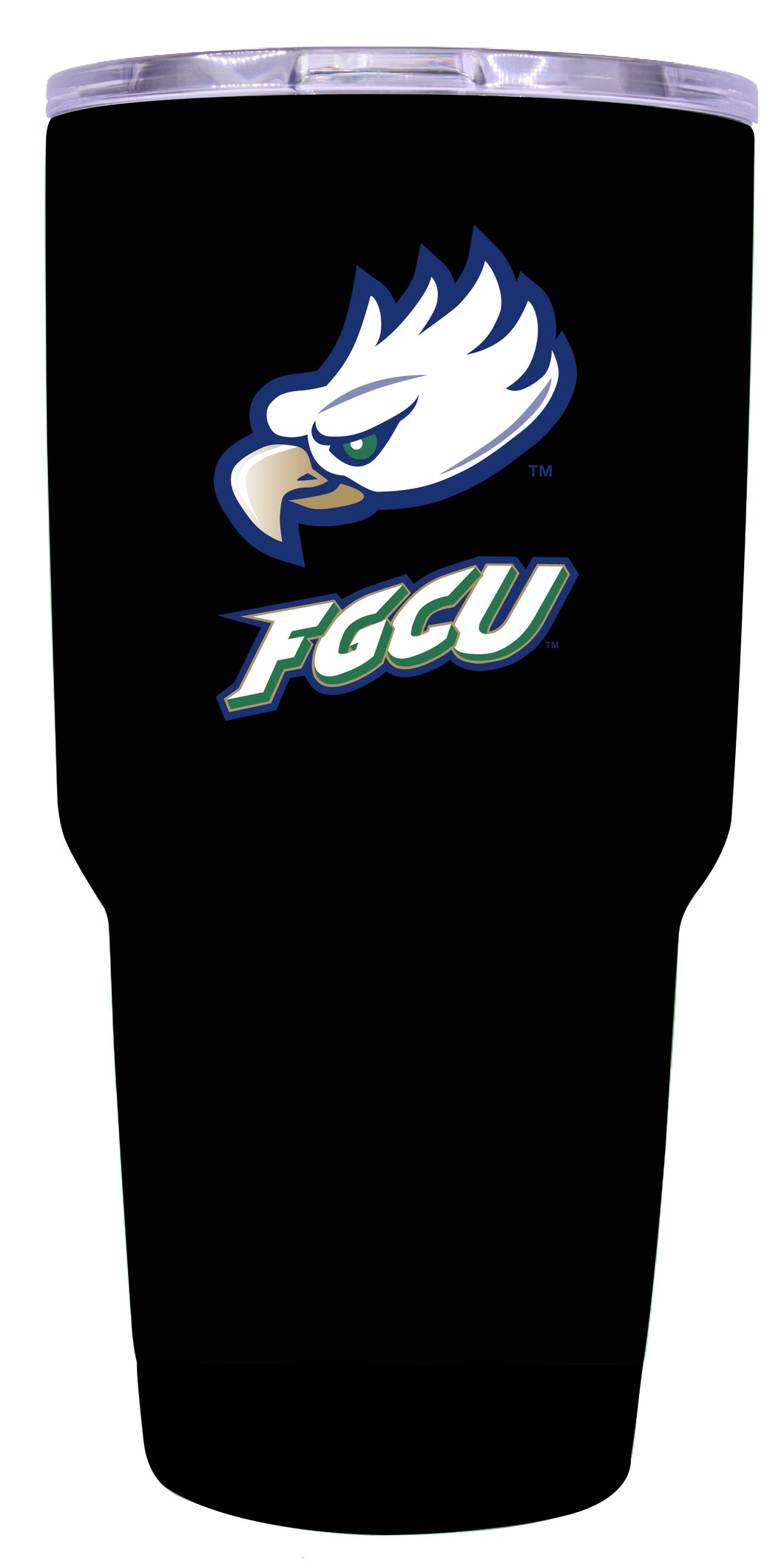 Florida Gulf Coast Eagles Mascot Logo Tumbler - 24oz Color-Choice Insulated Stainless Steel Mug