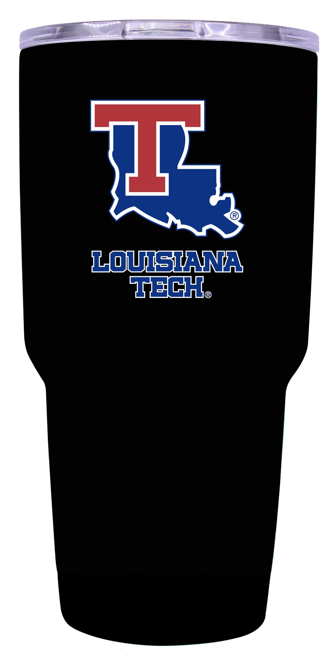 Louisiana Tech Bulldogs Mascot Logo Tumbler - 24oz Color-Choice Insulated Stainless Steel Mug