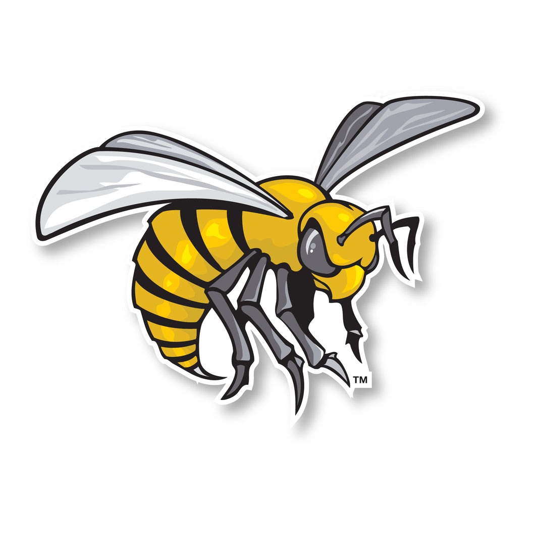 Alabama State University 10-Inch Mascot Logo NCAA Vinyl Decal Sticker for Fans, Students, and Alumni