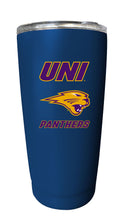 Load image into Gallery viewer, Northern Iowa Panthers NCAA Insulated Tumbler - 16oz Stainless Steel Travel Mug Choose Your Color
