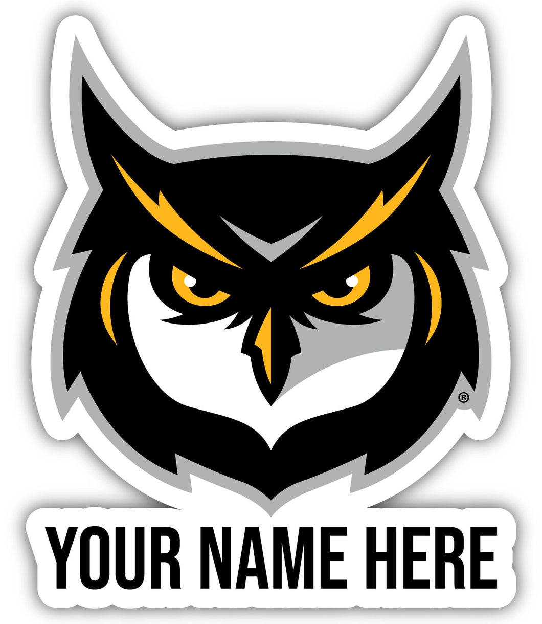 Kennesaw State University 9x14-Inch Mascot Logo NCAA Custom Name Vinyl Sticker - Personalize with Name