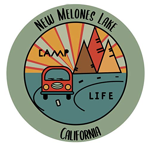 New Melones Lake California Souvenir Decorative Stickers (Choose theme and size)