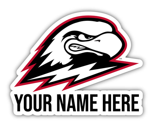 Southern Utah University 9x14-Inch Mascot Logo NCAA Custom Name Vinyl Sticker - Personalize with Name