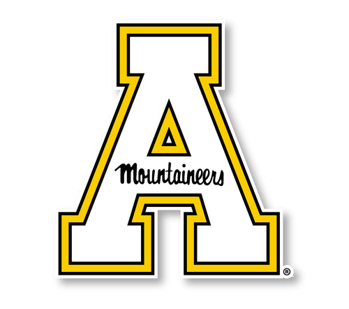 Appalachian State 10-Inch Mascot Logo NCAA Vinyl Decal Sticker for Fans, Students, and Alumni