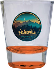 Load image into Gallery viewer, Asheville North Carolina Souvenir 1.5 Ounce Shot Glass Round
