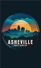 Load image into Gallery viewer, Asheville North Carolina Souvenir Metal Sign 9 x 15

